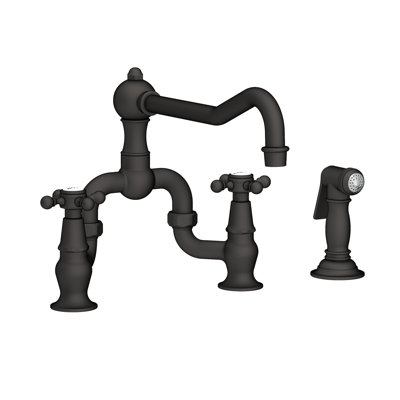 Chesterfield Bridge Faucet with Side Spray