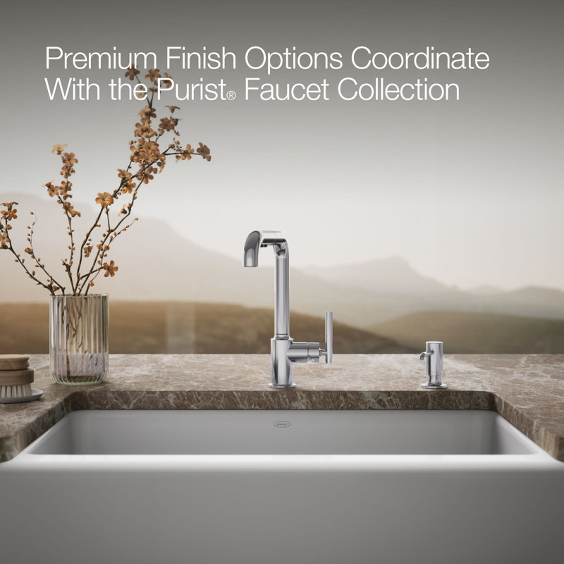 Purist Soap/Lotion Dispenser, Polished Chrome