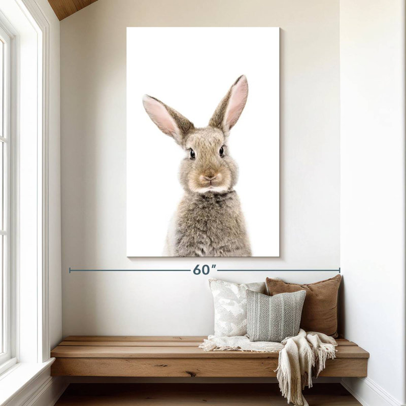 Petit lapin Brampt, H 51 po x l 34 po
