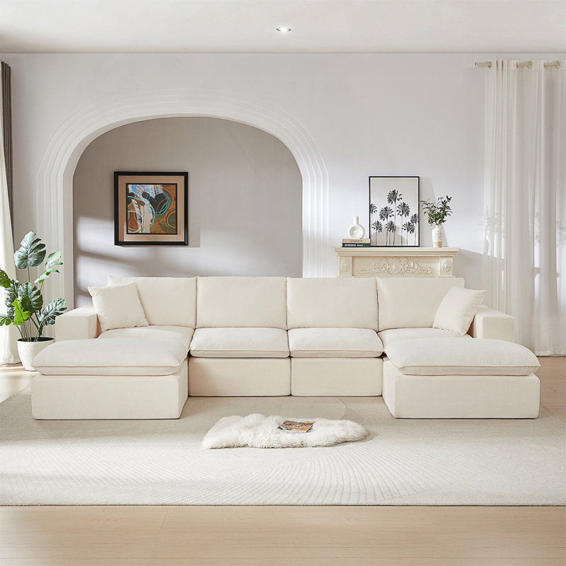 Modern Chenille Cloud Sofa