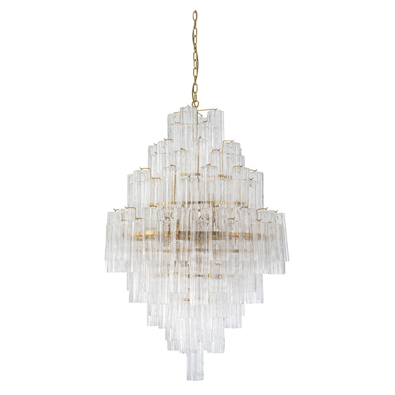 20 - Light Glass LED Chandelier