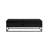 58.6" Bed Bench Metal Base With Storage Black Velvet-966425484