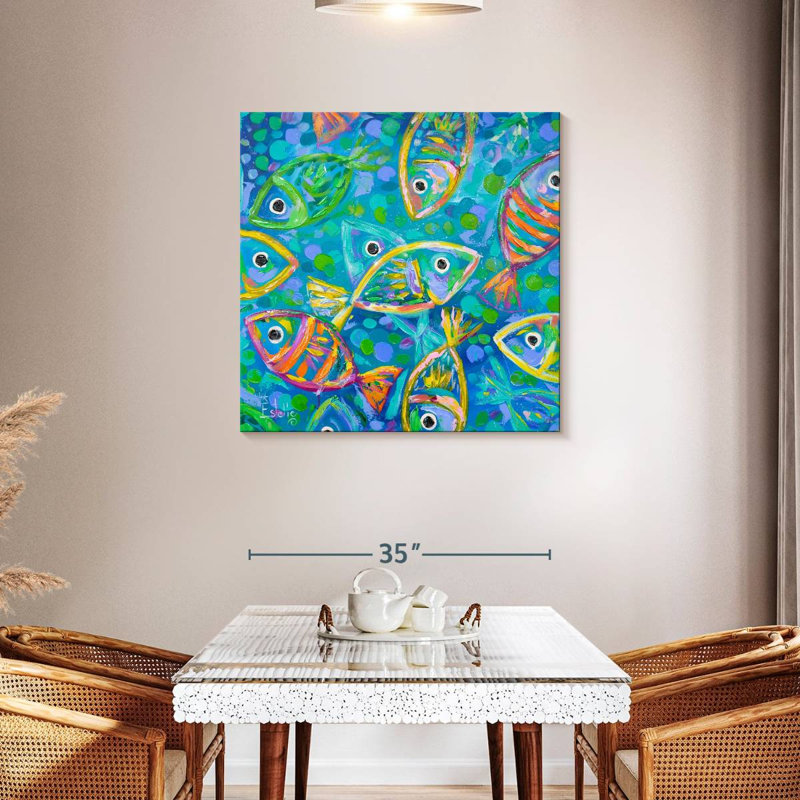 Brampt Rolling In The Deep, 36" H x 36" W