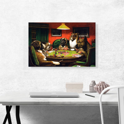 «A Bold Bluff 1904» par Cassius Marcellus Coolidge, reproduction d'art sur toile tendue