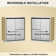 72" H Double Sliding Semi-Frameless Shower Door with 1/4 inch. Clear Glass