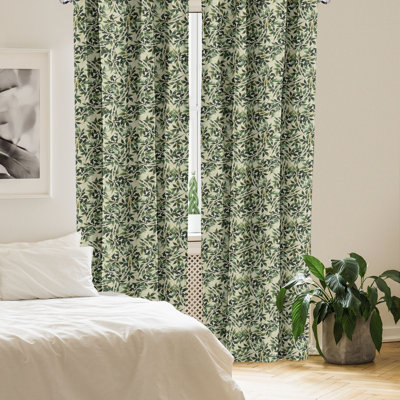Semi Sheer Curtain Pair