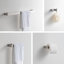 Ensemble de quincaillerie de salle de bain murale en acier inoxydable 4 pièces-112576858