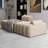 Beige Upholstered Bench-40420345
