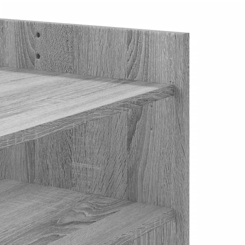 Arfath Coffee Table with Storage, 50cm H x 80cm L x 50cm W, Grey Sonoma