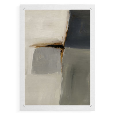 Neutralité segmentée II - impression sur toile seulement - non encadrée