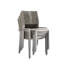  Ensemble repas d'extérieur 7 pièces avec table rectangulaire extensible Pangea Home Bella - Mobilier d'extérieur moderne avec chaises en corde à séchage rapide et plateau en verre trempé-1817232919