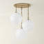 Lustre en laiton patiné Troy Lighting-114642104-114642101