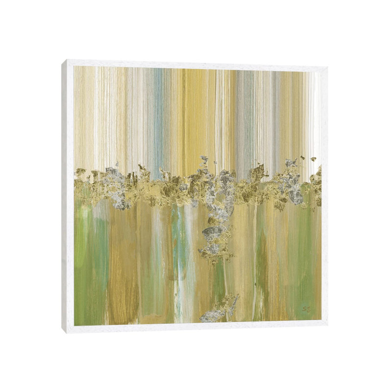 Morning Dew I by Susan Jill - Gallery-Wrapped Canvas Giclée on Canvas, White Framed, 45.72 cm H x 45.72 cm W