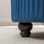 Repose-pieds rond avec rangement en velours Bula-943753750