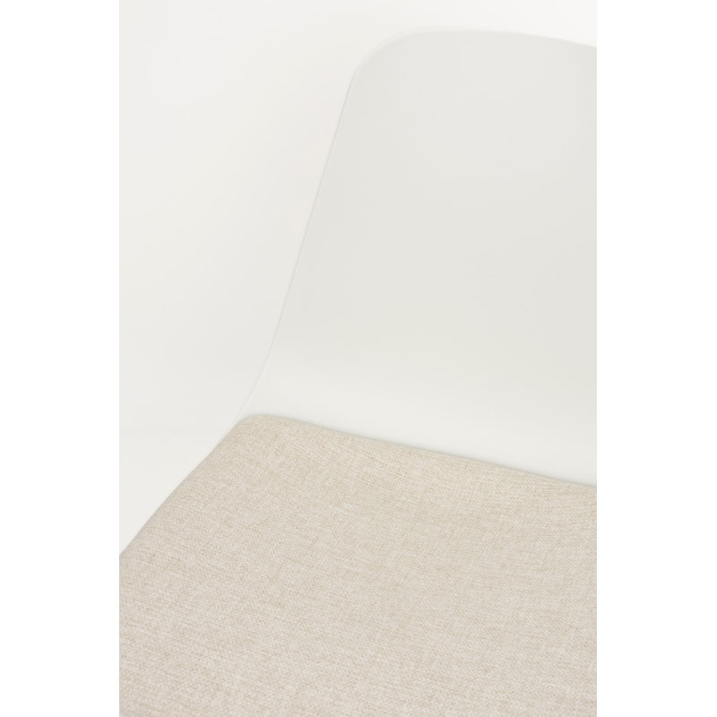 Jeffrey Dining Chair, White