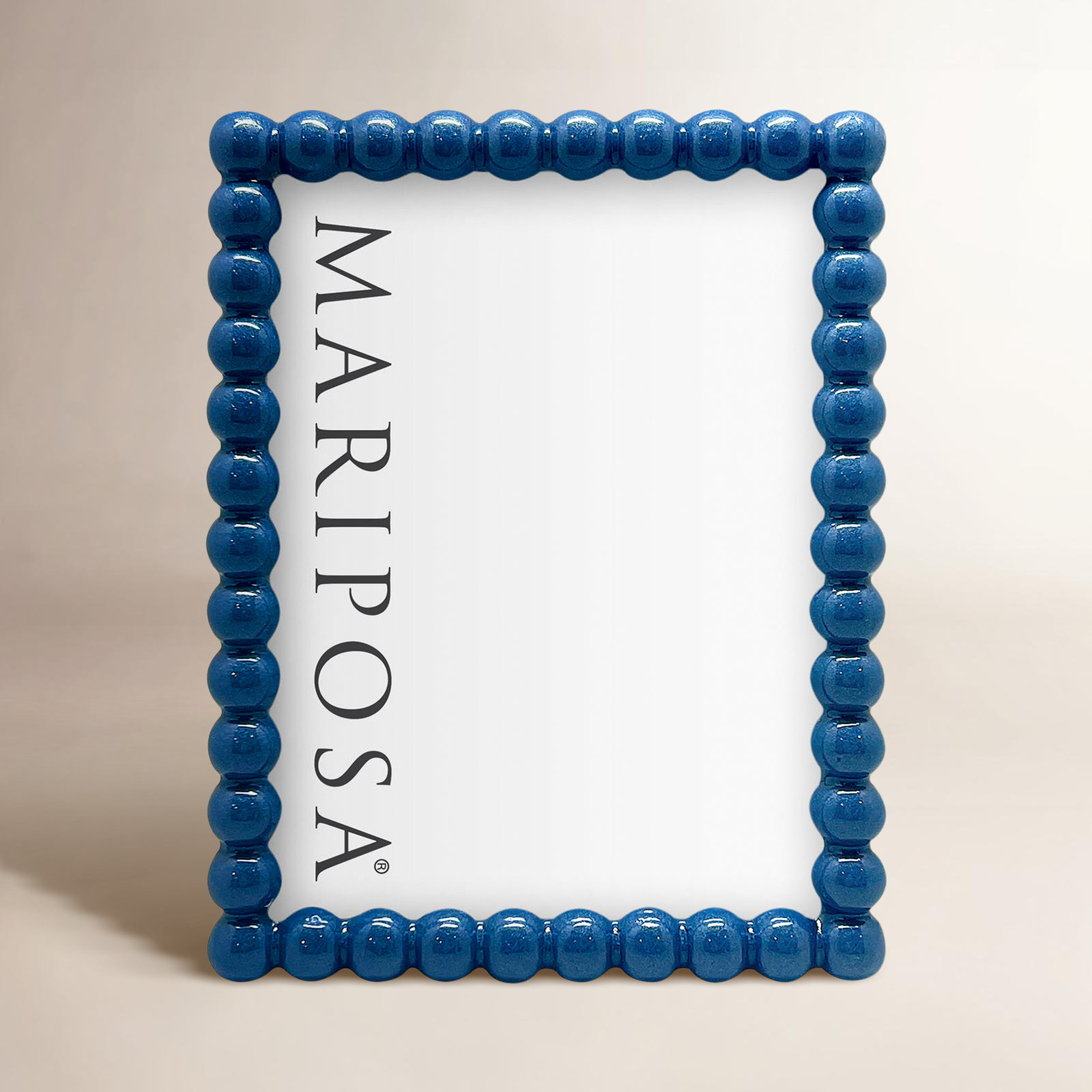 Metal Picture Frame, Blue, 5" W x 7" H