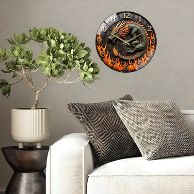 Horloge murale Dragon