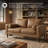 60'' Faux Leather Loveseat