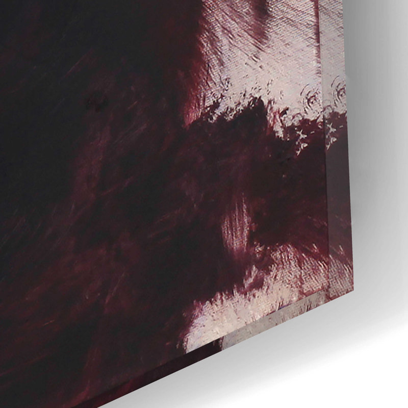 «Imperfection red» par - Impression sans cadre, L 12 po x H 16 po