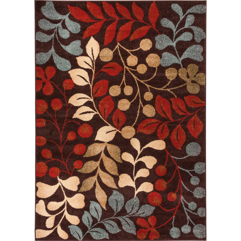 Abstract Indoor Rug, Rectangle 7'10" x 10'6"