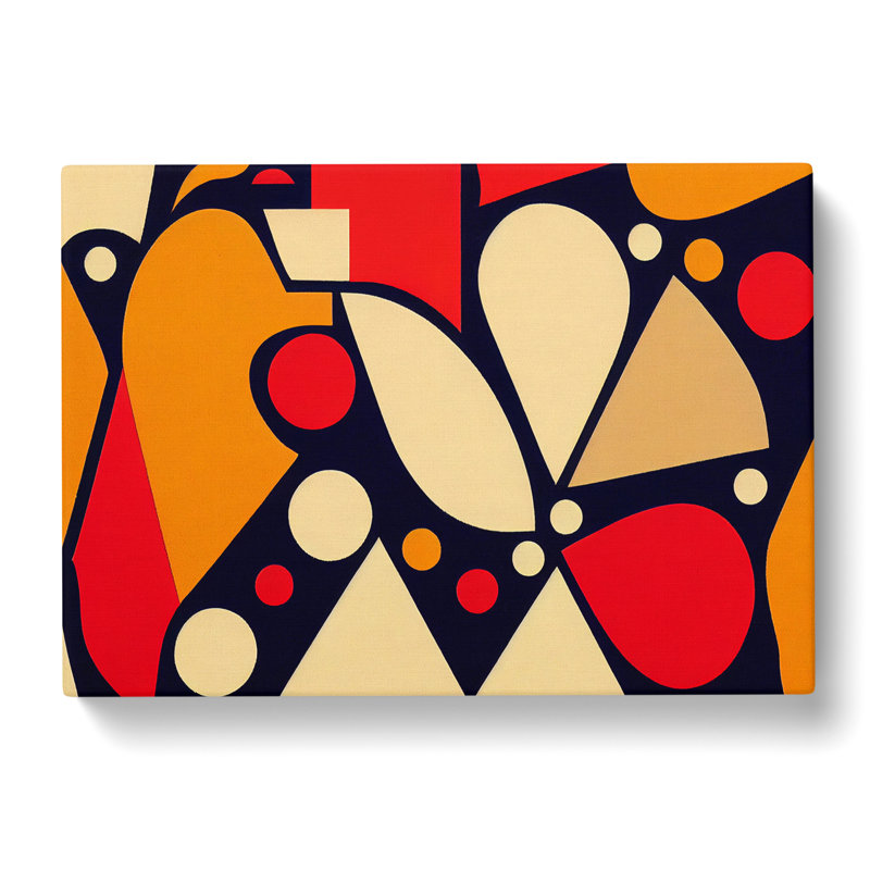 Dazzling Abstract Art - Wrapped Canvas, 50cm H x 76cm W x 3cm D