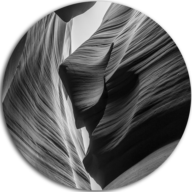 «Lower Antelope Canyon», reproduction de photo sur métal, H 23 po x l 23 po