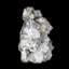 Apophyllite sur calcédoine