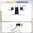 Double Handle Wall Mounted Bathroom Faucet with Waterfall Spout-138676609