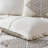 King/Cal King 4 Piece Printed Duvet Cover Set with Throw Pillow