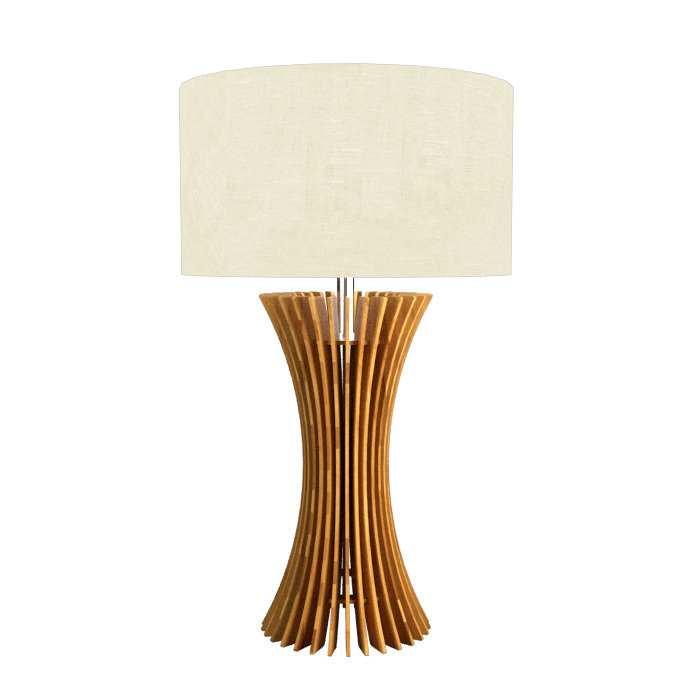Stecche Di Legno Table Lamp, Teak