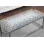 Table basse, accent, cocktail, rectangulaire, salon, L 42 po, carrelage, métal, transitionnel-512723370