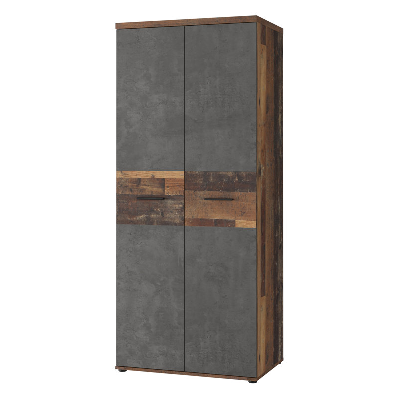 2 Door Manufactured Wood Wardrobe