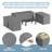 Arnhildur Aluminum Outdoor Lounge Chair-924642248-924642255