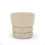 Upholstered Swivel Barrel Chair-1135908025