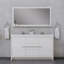 Ensemble de meuble-lavabo double 60 po Feike-173246108