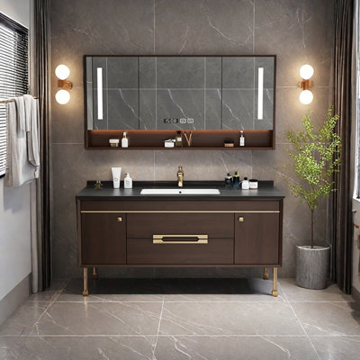 Armoire de salle de bain luxueuse de style nordique