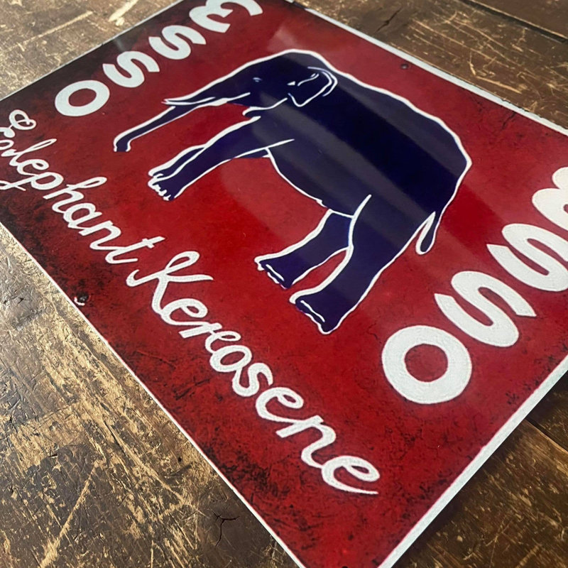 Wall Decor on Metal, 28cm H x 40cm W