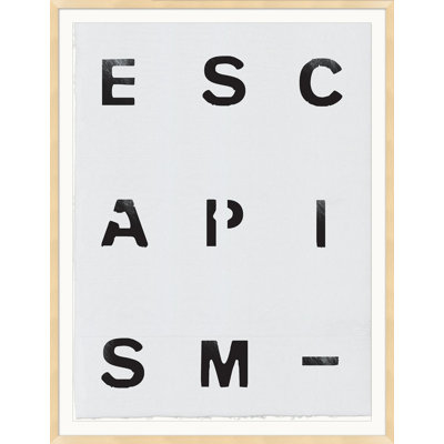 Mat Sanders " Escapism " by Mat Sanders