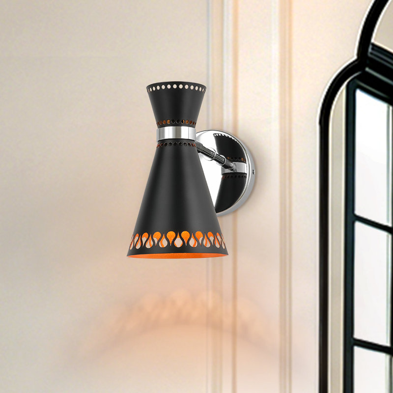 Modern 1-light Flared Shape Wall Sconce