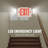 VEVOR LED Double Sided Emergency Exit Combo Sign