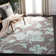 Tapis floral en laine touffeté à la main Coleman