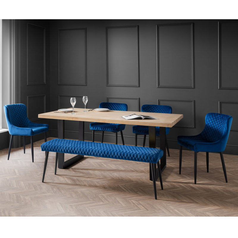 Wynnfield 6 - Person Dining Set, Blue