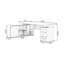 Bureaux rectangulaires en bois massif noyer-107970650-107970655