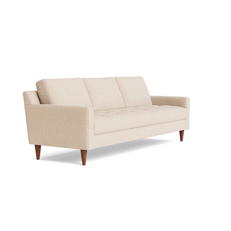 MCM Sofa (95"), Plush Woven - Tan
