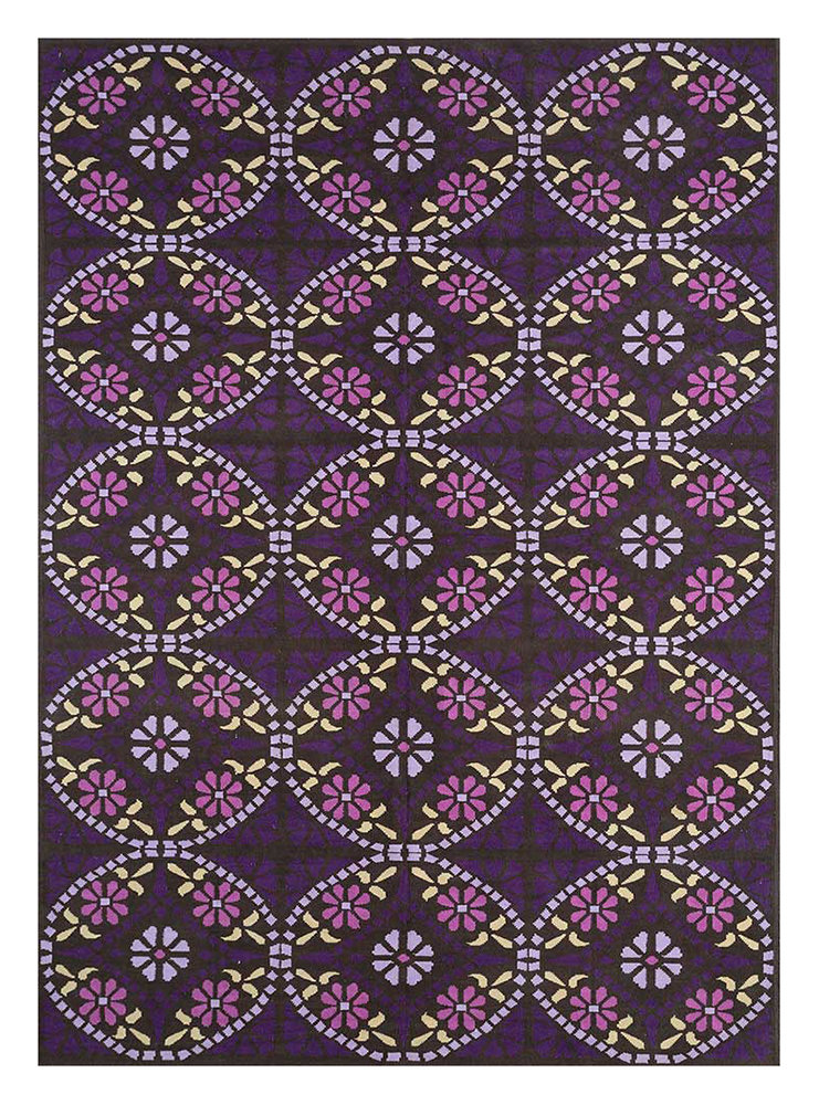 Oriental rug - 270 x 180cm - purple