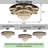 Glam Dimmable Led Crystal Chandelier-1128465189