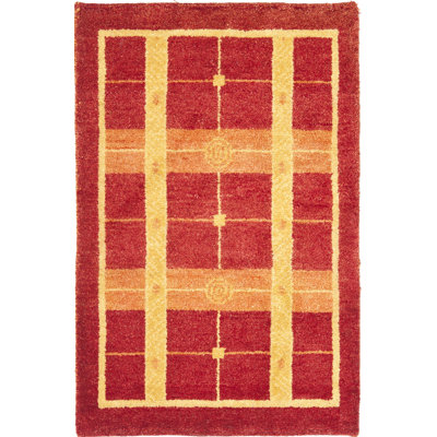 Kuehl Wool Geometric Rug