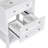 Bathroom Vanity With Drawer And Open Shelf-33" H x 23.6" W x 17.9" D