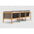 Haven 4-Piece Teak Outdoor Sectional With Sunbrella Cushions In Graystone-66452856-124236984