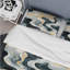 Whispering Abstraction II - Ensemble de housse de couette à motif abstrait - Microfibre de polyester-1296803798